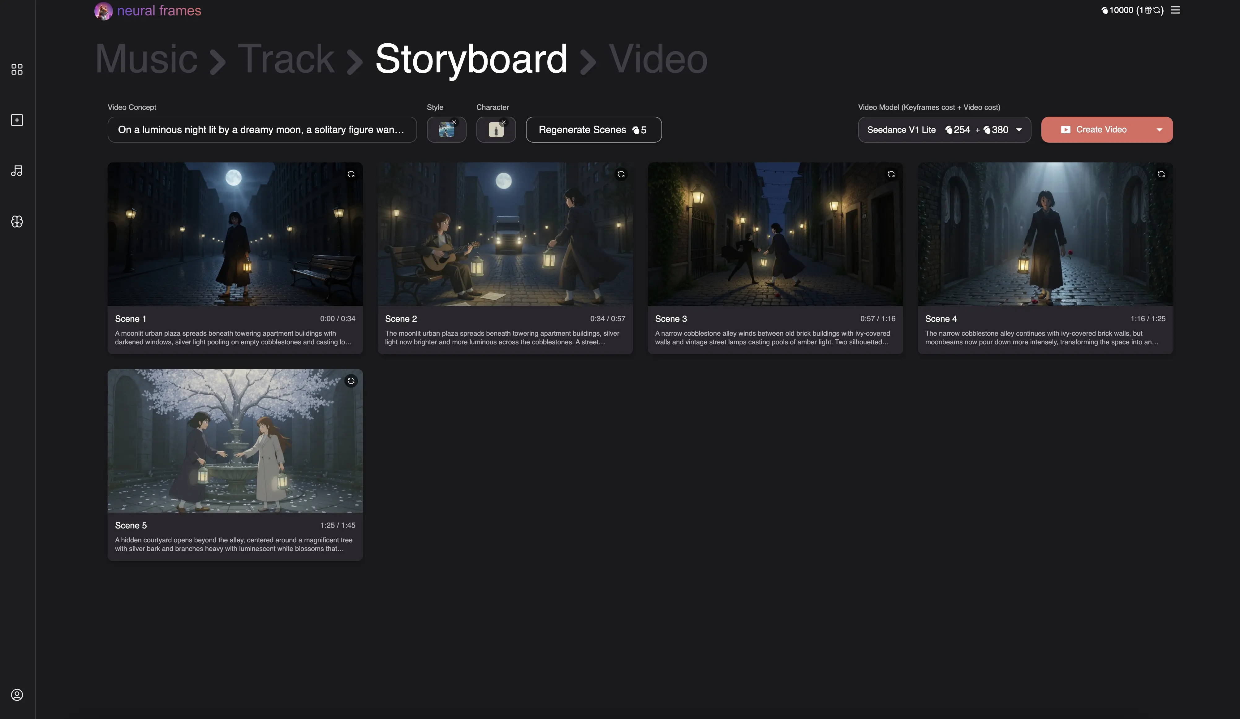 Autopilot storyboard preview